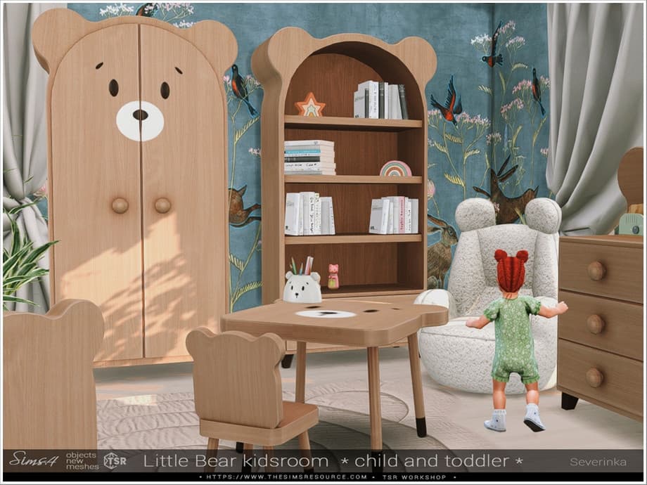 Галерея мода Мебель для детской Little Bear kidsroom #1